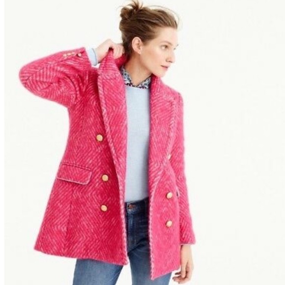J. Crew Jackets & Blazers - J.Crew Diamond Tweed Coat